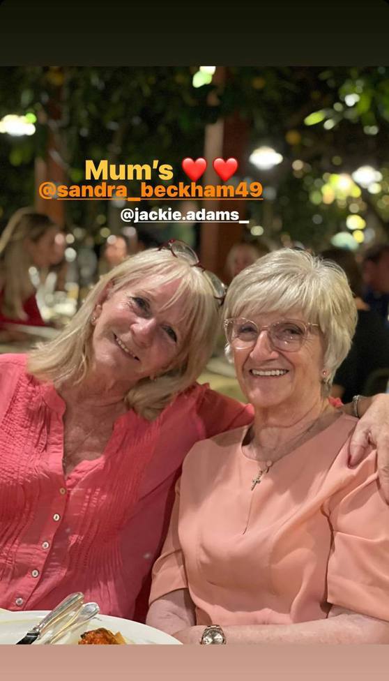 Мамы Виктории и Дэвида Бекхэм