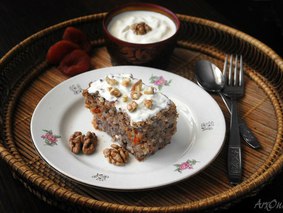 Гречневая запеканка с творогом и курагой Гречневая запеканка с творогом и курагой