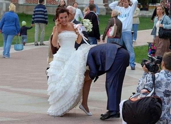 Смешные фото со свадьбы