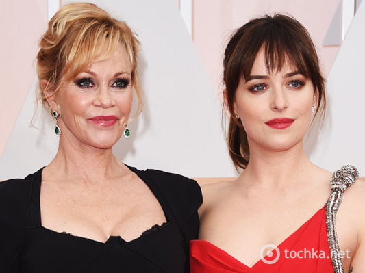 Оскар 2015: Дакота Джонсон и Мелани Гриффит