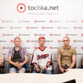 Группа KAZAKY в гостях у tochka.net