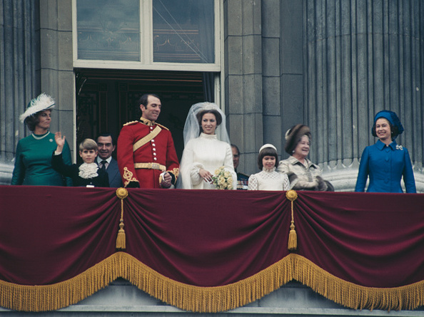 Принцесса Анна и Марк Филипс