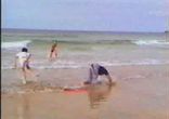Проехались... мордой по песке...