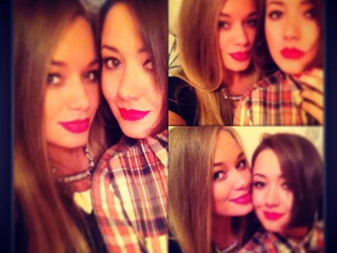 Яна Соломко и Анна Козырь