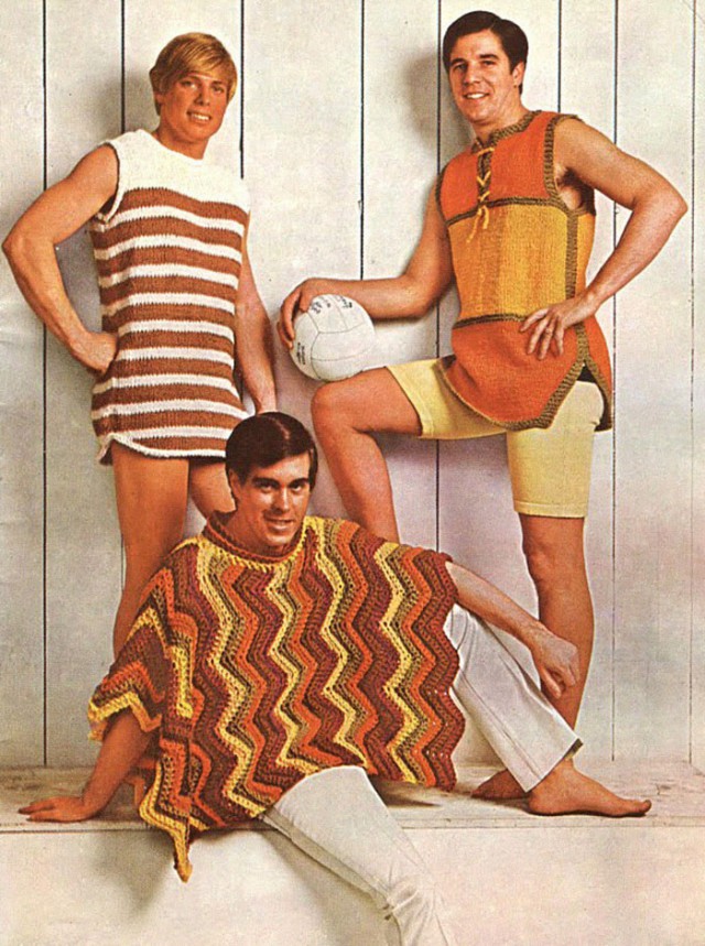Мужественная мода 70-х годов