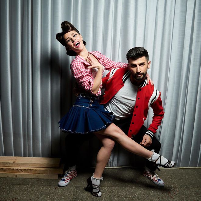 Юлия Санина и Дима Жук