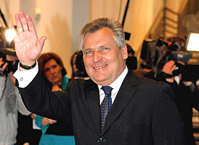 Бывший президент Польши Александр Квасневский