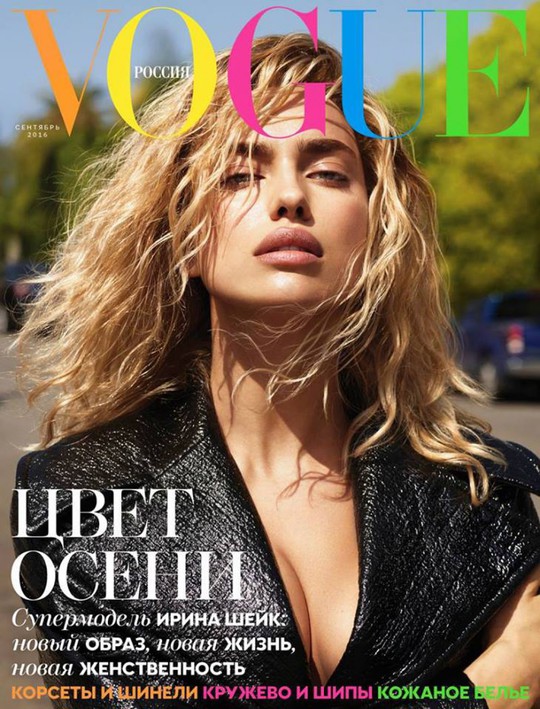Ирина Шейк для Vogue Russia
