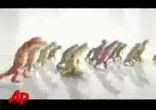 Ящерка косит под Майкла Джексона