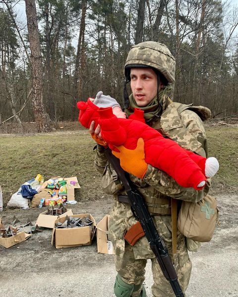 Обкладинка журналу Time з українським військовим