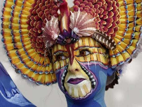 Фестиваль бодиарта в Австрии