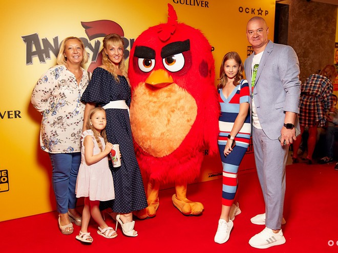 В Киеве состоялась премьера мультфильма "Angry birds в кино 2"