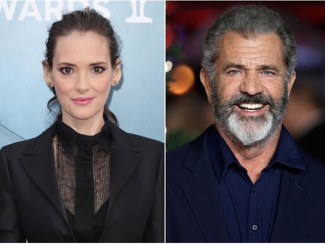 Вайнона Райдер и Мел Гибсон