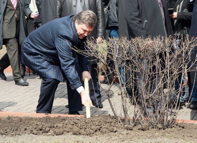 Янукович в Єнакіево