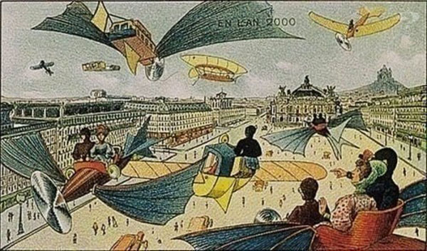 Подборка прикольных картинок "2000 год глазами 1900-го"