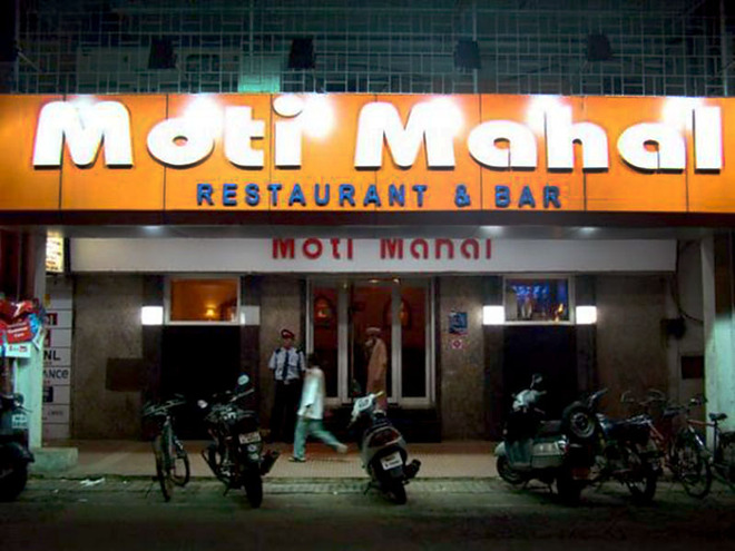 Достопримечательности Дели: ресторан Moti Mahal