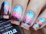 Идеи летнего маникюра: живопись на ногтях 