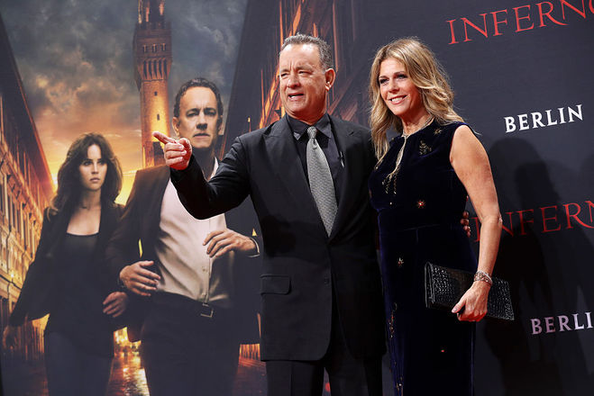 Том Хэнкс и Рита Уилсон