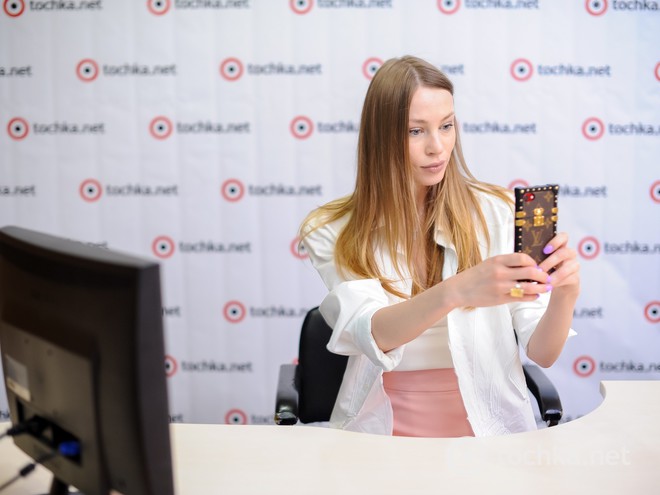 Ірина Левицька в гостях у tochka.net