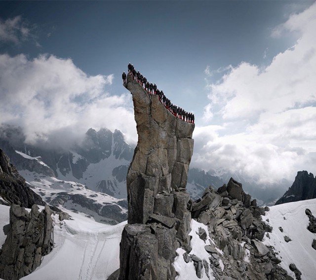 Фантастические снимки 100 альпинистов
