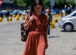 Жіночий street-style на тижні чоловічої моди у Мілані Жіночий street-style на тижні чоловічої моди у Мілані