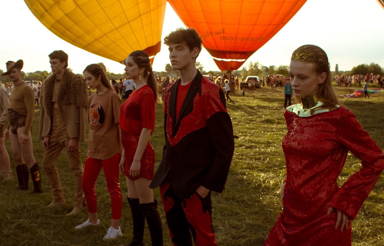 Украинский дизайнер Жан Грицфельдт на Frankfurt Fashion Week