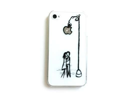 Оригинальные Handmade рисунки на iPhone