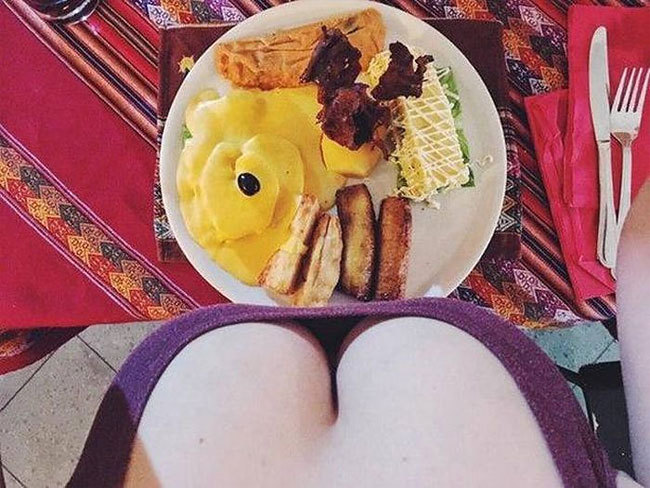 Вкусный завтрак глазами женщины