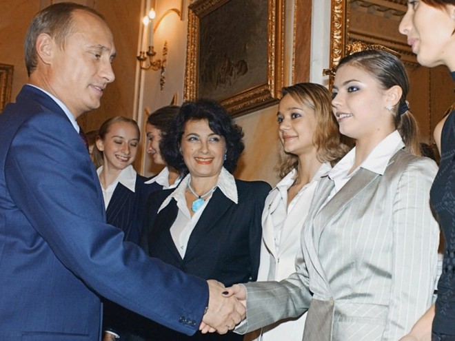 Кабаева и Путин (фото)