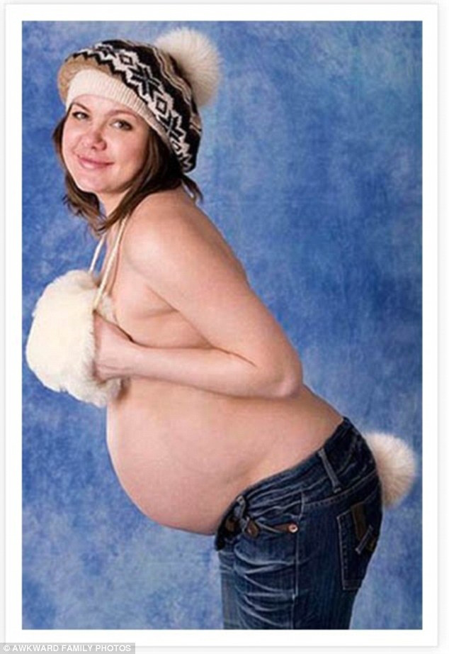 Как не стоит фотографироваться беременным