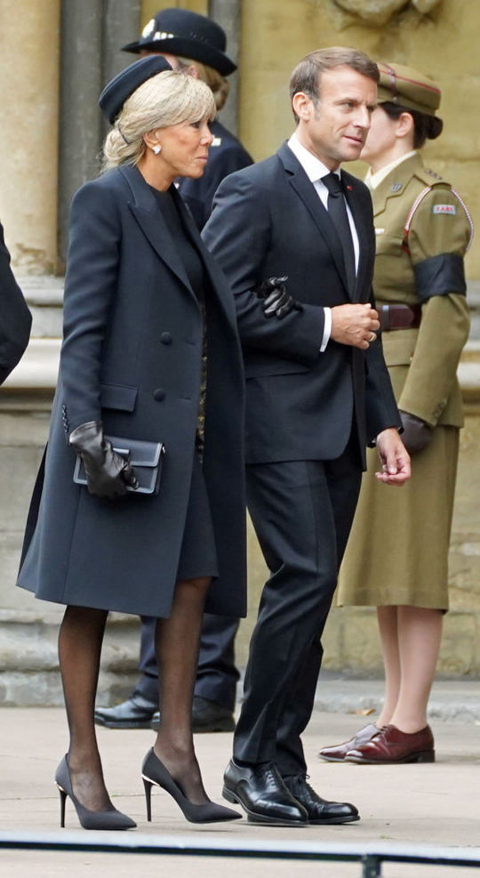 Президент Франції Еммануель Макрон з дружиною Бріджіт