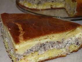 Рыбный пирог на скорую руку Рыбный пирог на скорую руку