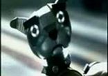 Funny robot dog