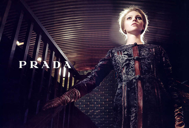 Саша Пивоварова в Prada