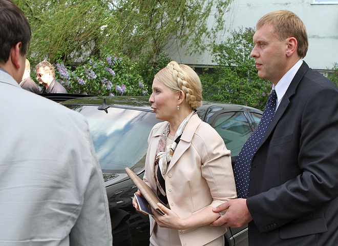 Тимошенко в больнице у Луценко