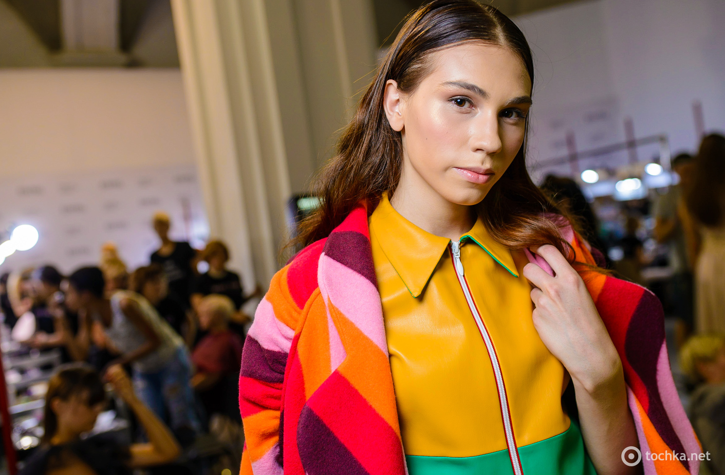 Backstage UFW SS19 пятого дня