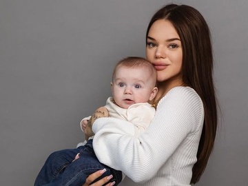 Блогерка Верба схудла на 26 кілограм після пологів: фото до та після