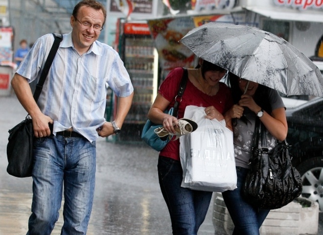 Дождь в Киеве
