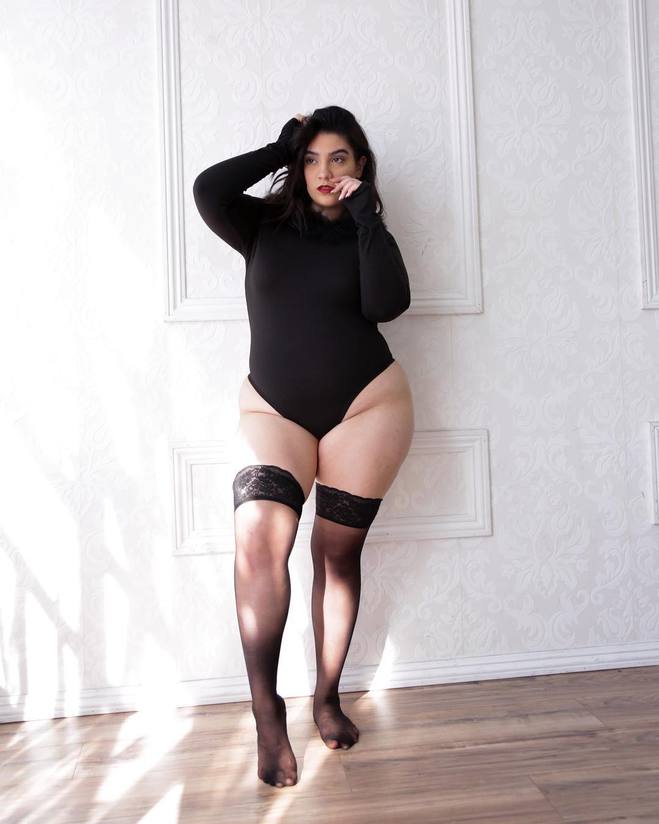 Надя Абулхосн - самая стильная толстушка Америки
