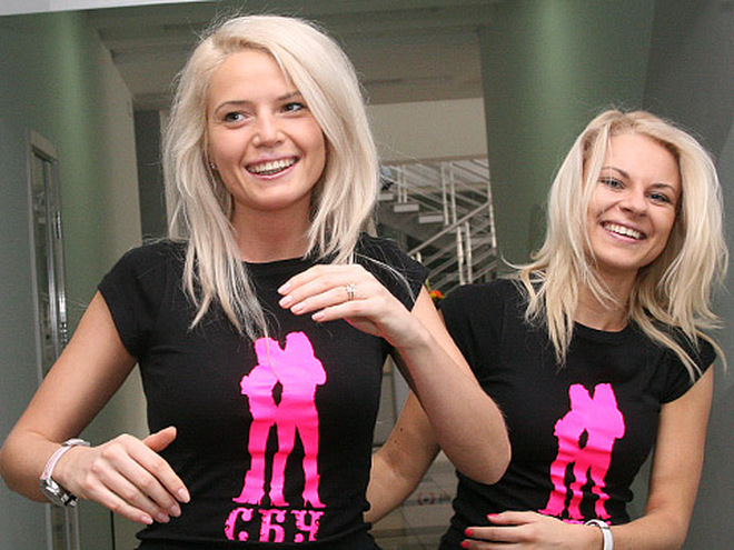 Сборная блондинок Украины