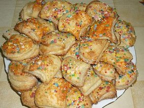 Слойки из творога Слойки из творога