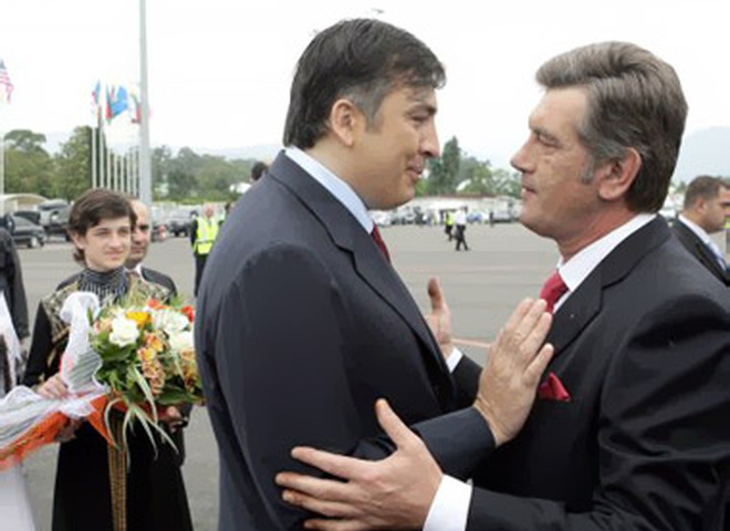 Виктор Ющенко, Михаил Саакашвили