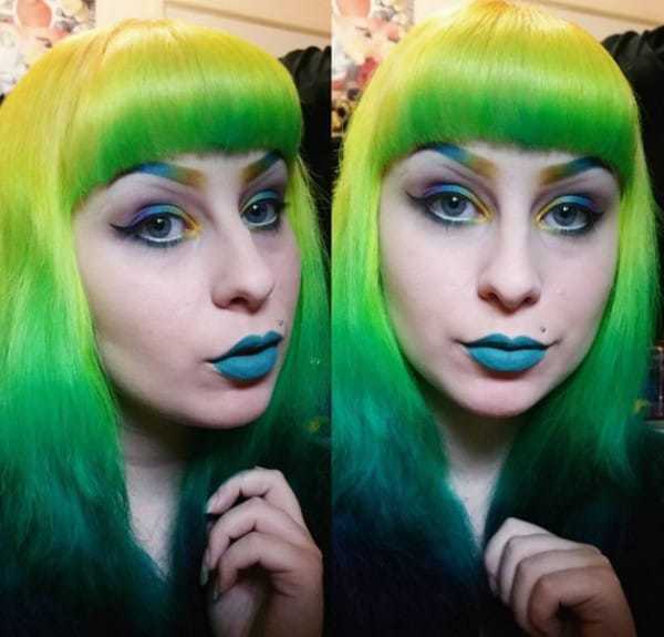 Радужные брови 