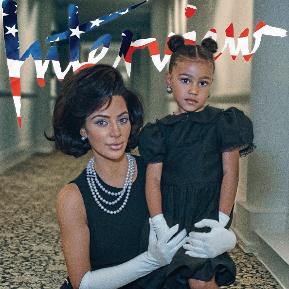 Ким Кардашьян в образе Жаклин Кеннеди