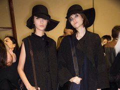 Б'юті-образ моделей з показу Lanvin Осінь 2015