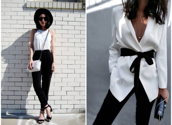 Чорно-білі вбрання