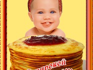 Листівки на Масницю зі смачними млинцями