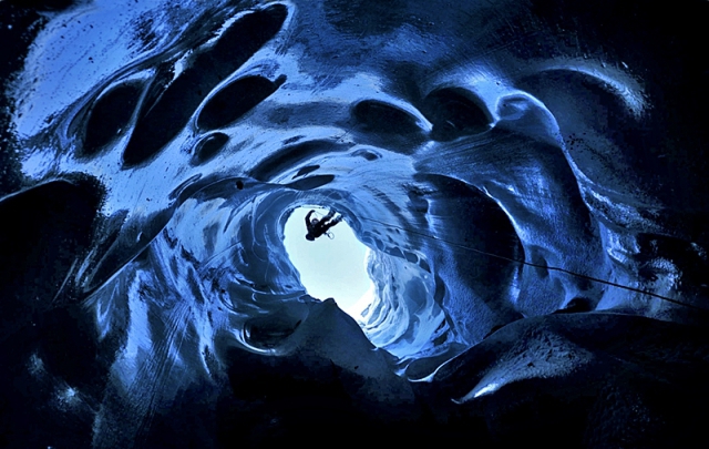 Пещеры ледника Горнер