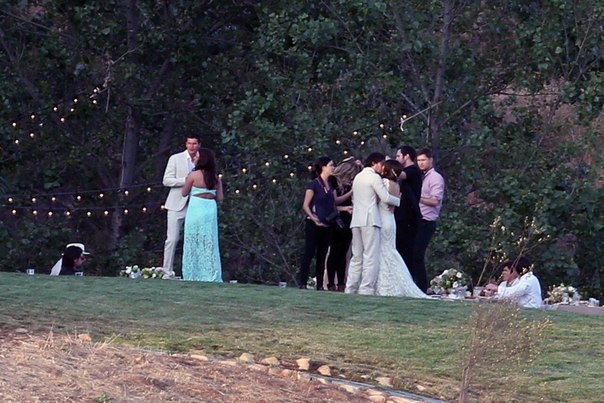 Йен Сомерхолдер и Никки Рид