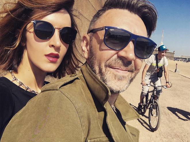 Сергей Шнуров с женой